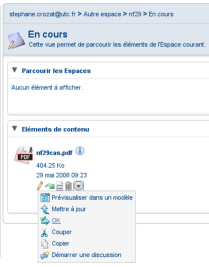 Workflow simple (Alfresco) : Exécution de la seconde action