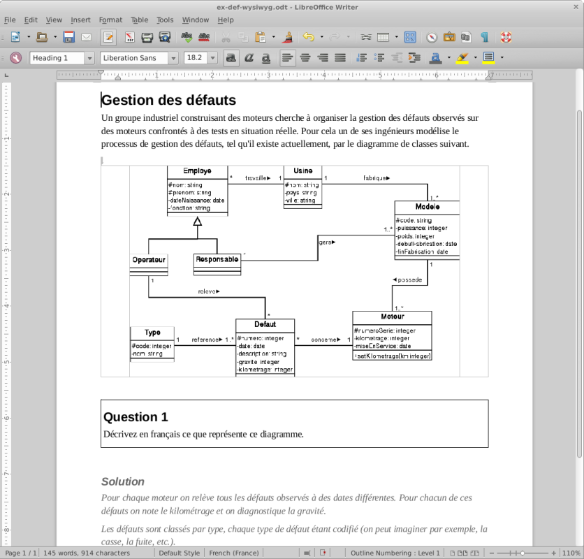 Édition WYSIWYG (LibreOffice)