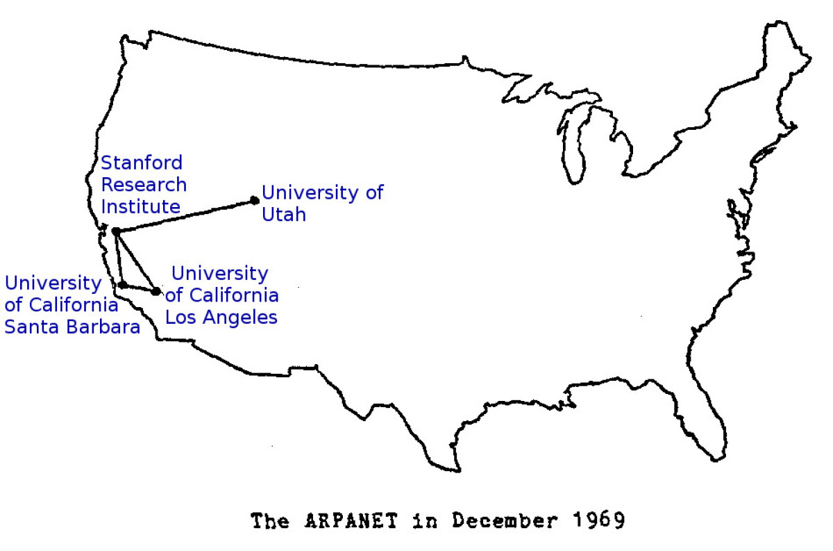Before the internet, there was the ARPANET, http://www.vox.com/a/internet-maps