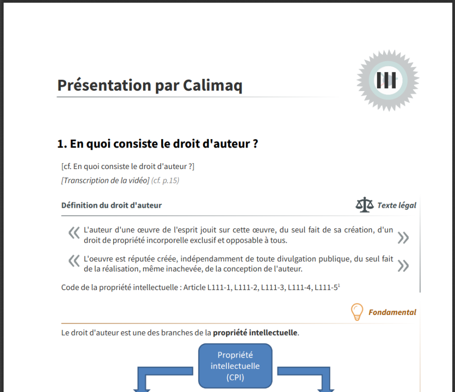 Scenari/Opale : publication PDF